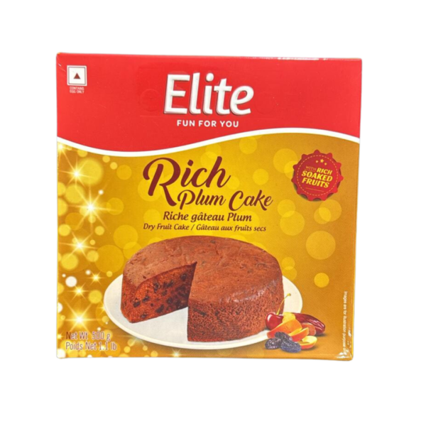 Elite Rich Plum Cake - 500g