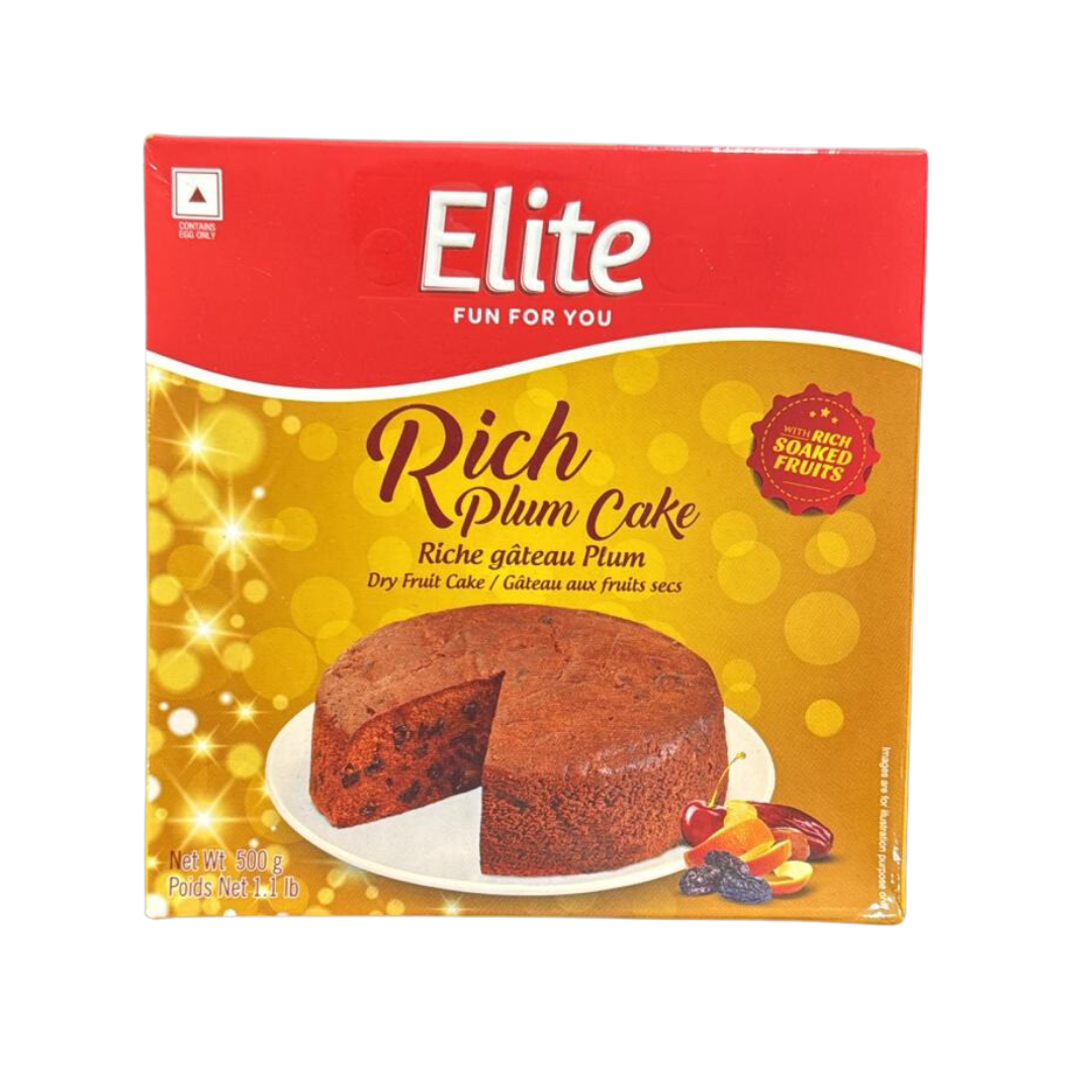 Elite Rich Plum Cake - 500g
