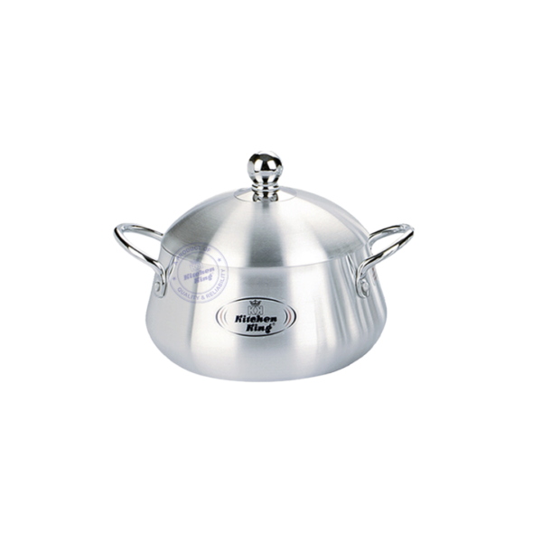 Kitchen King Julia Metal Finish Belly Pot - 20cm
