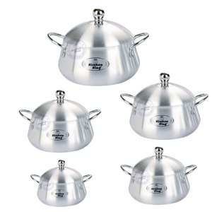Kitchen King Julia Metal Finish Belly Pot Kitchen King Julia Metal Finish Belly Pot