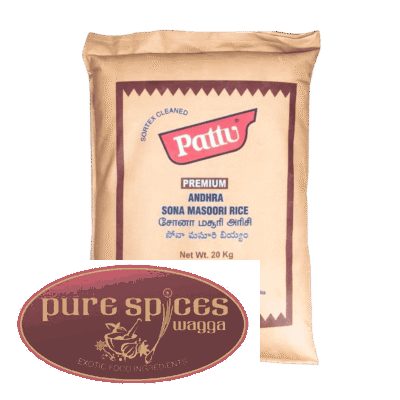 Sona Masuri Rice 20kg Pattu