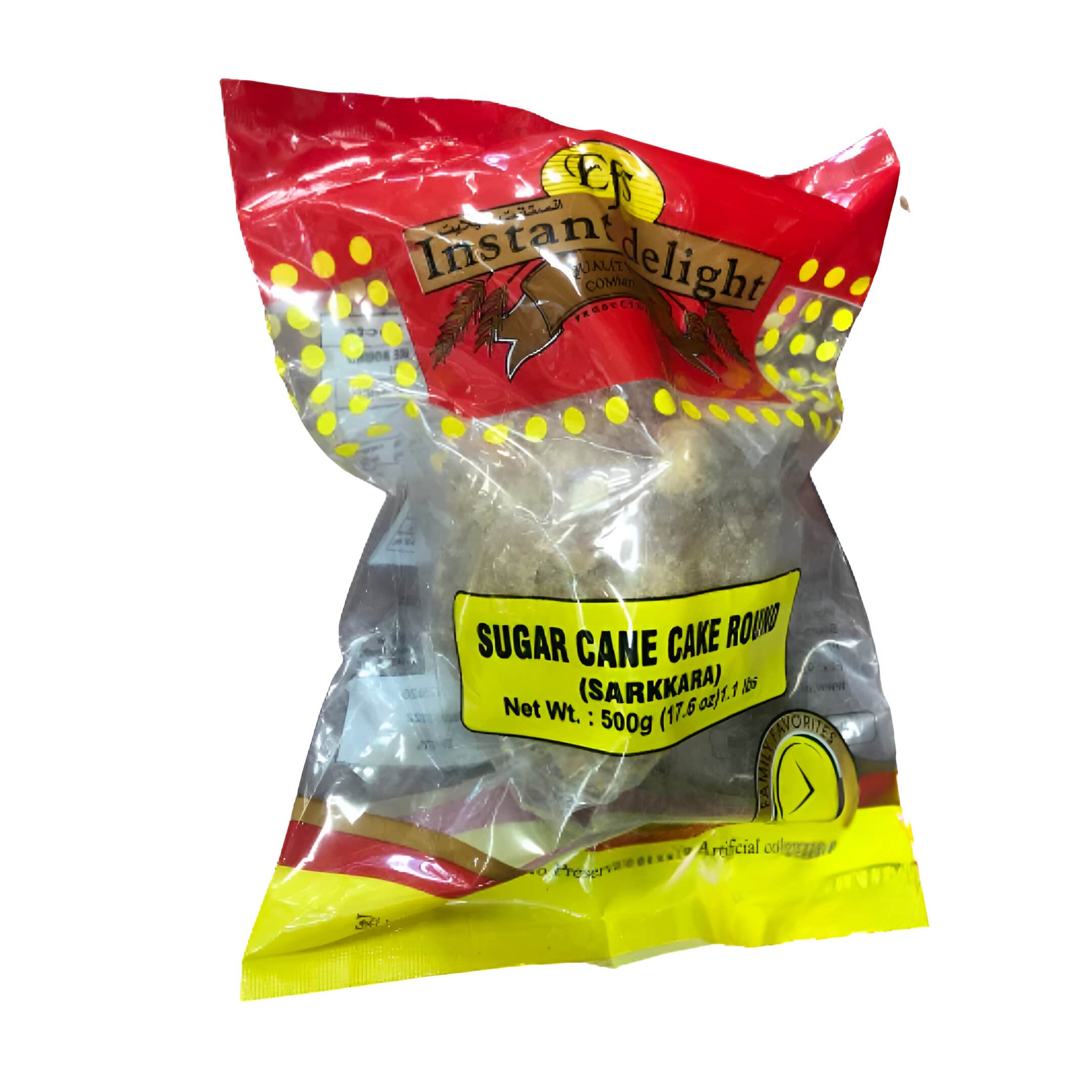 ID Sugar Cane Cakes Round 500g