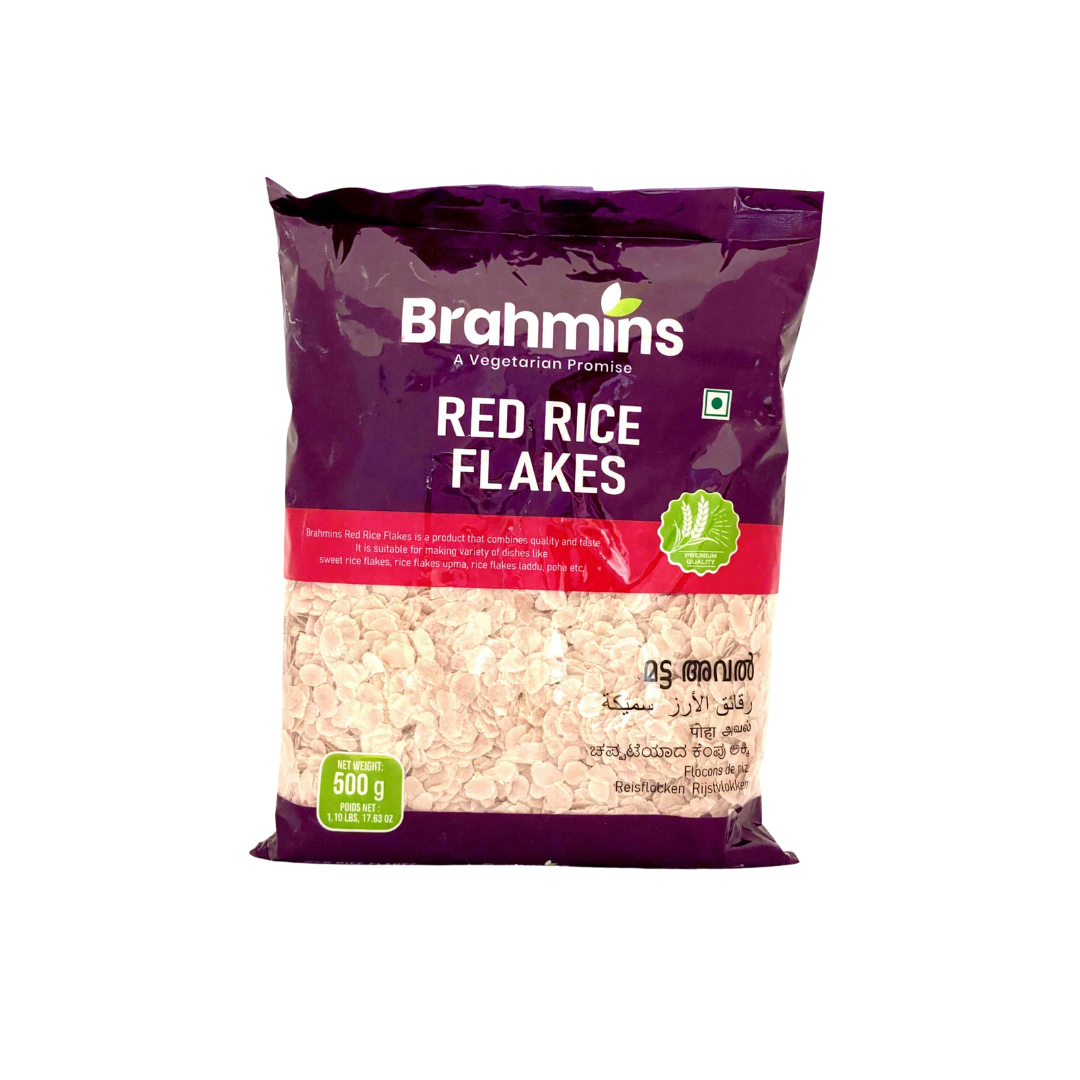 Brahmins Red Rice Flakes 500g