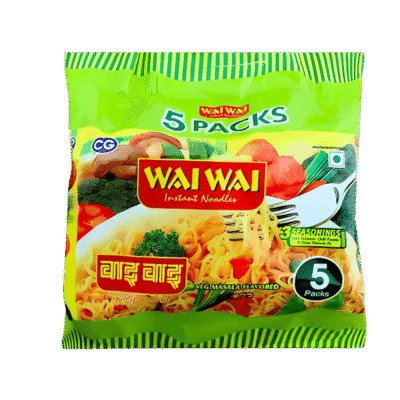 Wai Wai Veg Noodles 5pk Veg