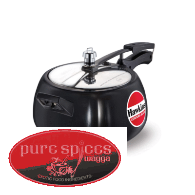 Hawkins Pressure Cooker 5Ltr Black Contura