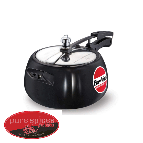 Hawkins Pressure Cooker 5Ltr Black Contura
