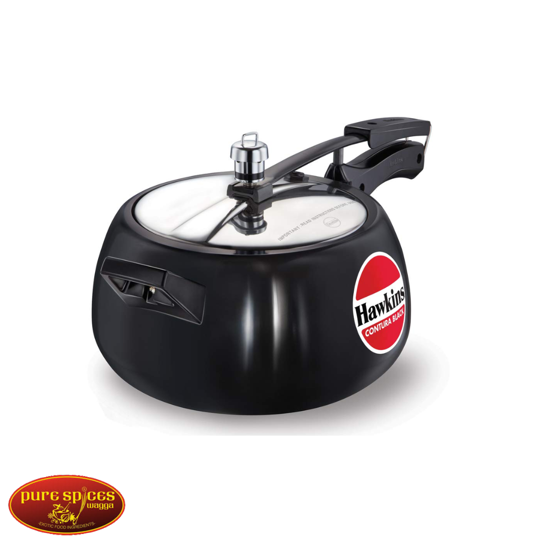 Hawkins Pressure Cooker 5Ltr Black Contura