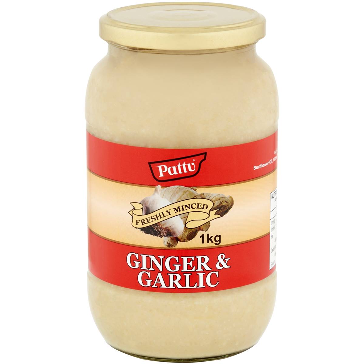 Pattu Ginger Garlic Crushed 1kg