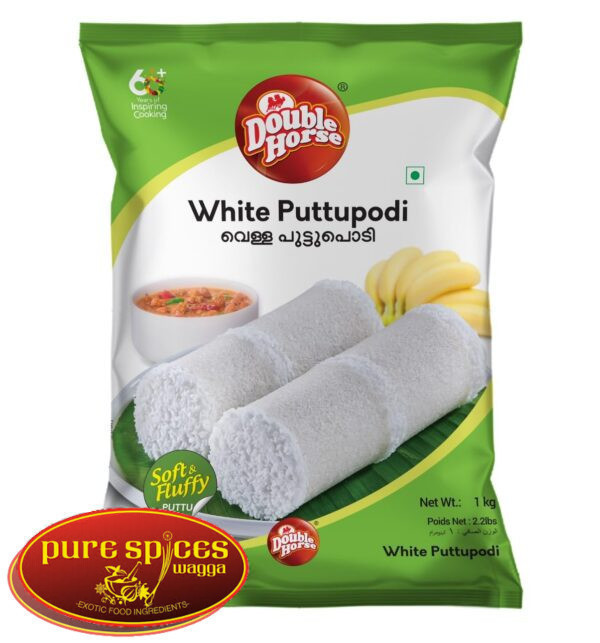 Double Horse White Puttupodi