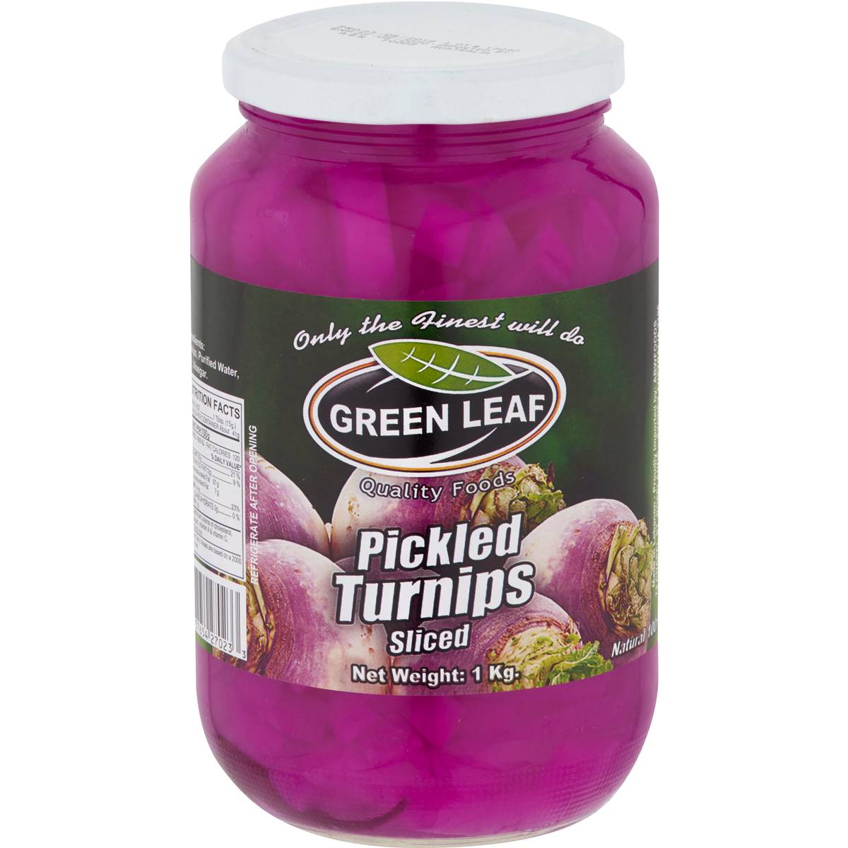 Green Hill Turnips Pickle 1kg