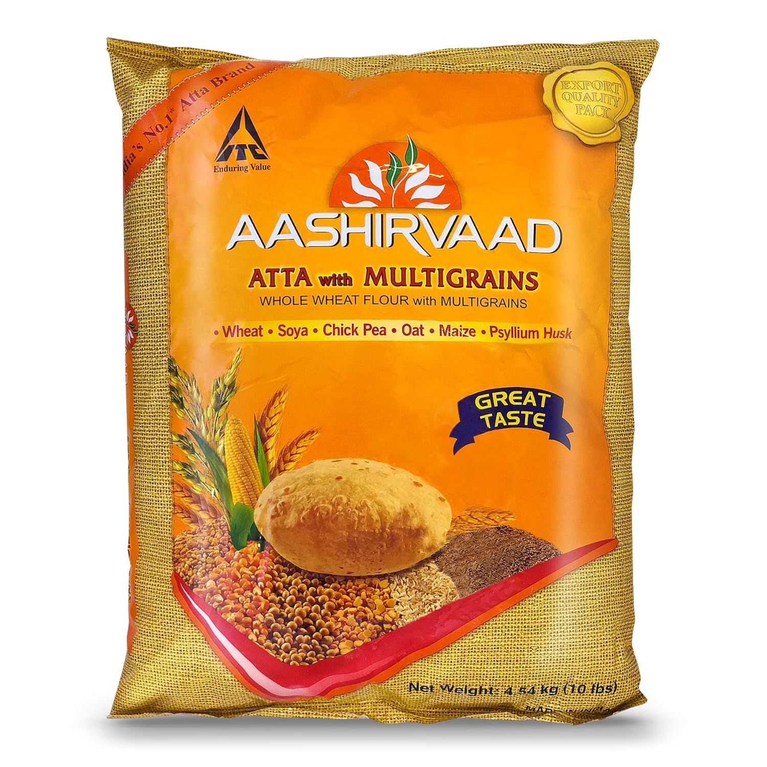 Ashirvad Multigrains Atta 10 Kg