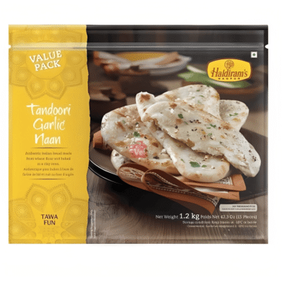 Haldiram's Tandoori Garlic Naan 1.2KG