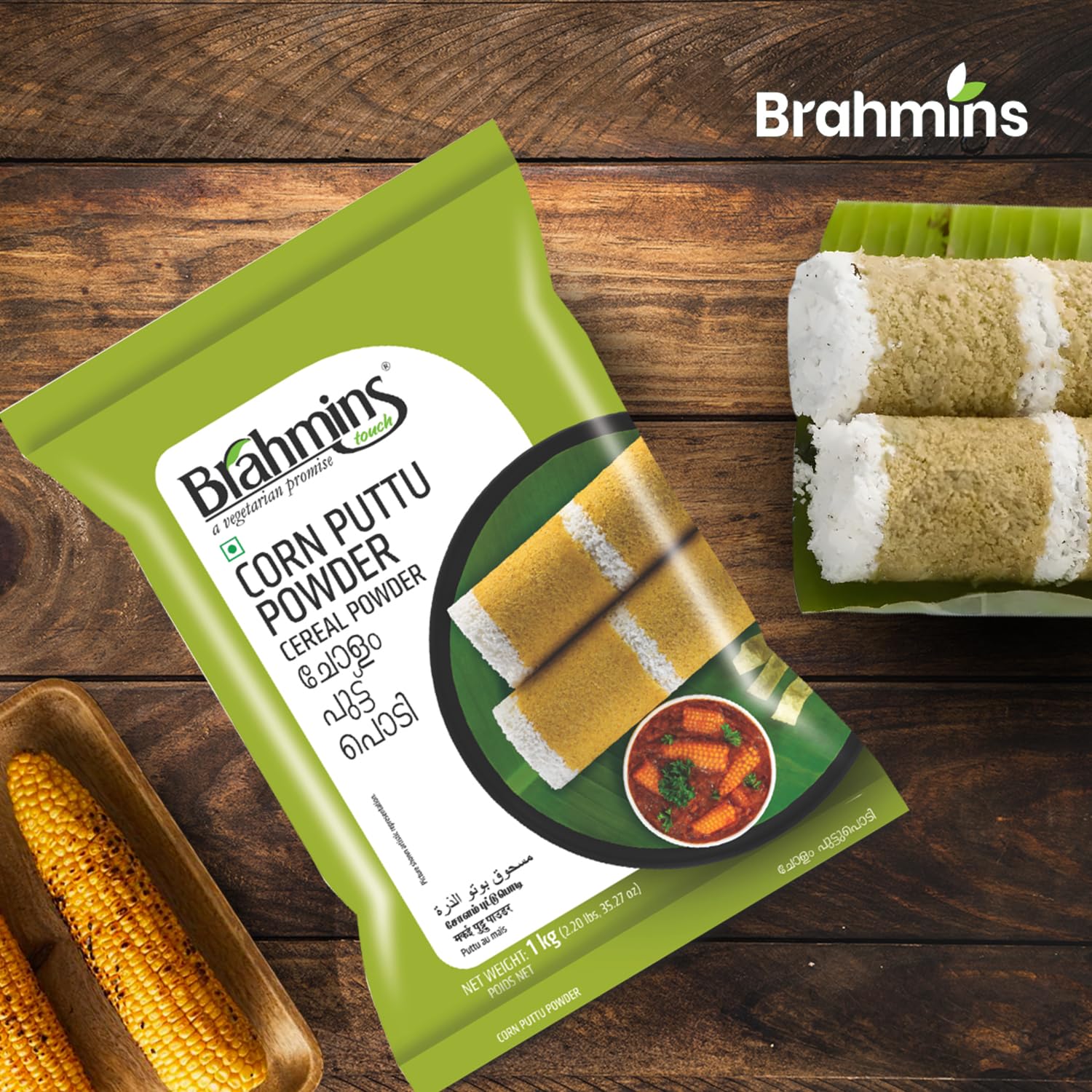 Brahmins Corn Puttu Podi 1kg