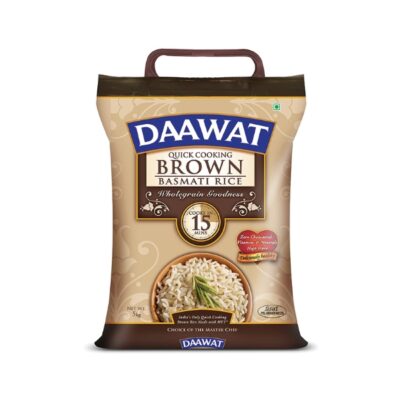 Daawat Brown Rice 5kg Jar