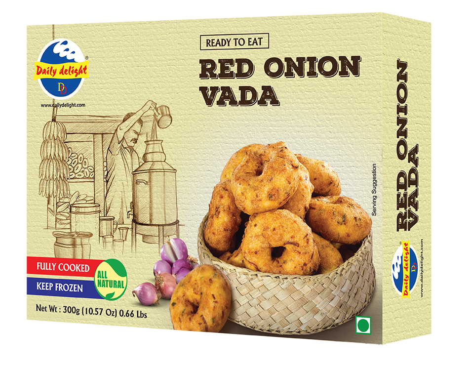 Daily Delight Red Onion Vada 300g Daily Delight Red Onion Vada 300g