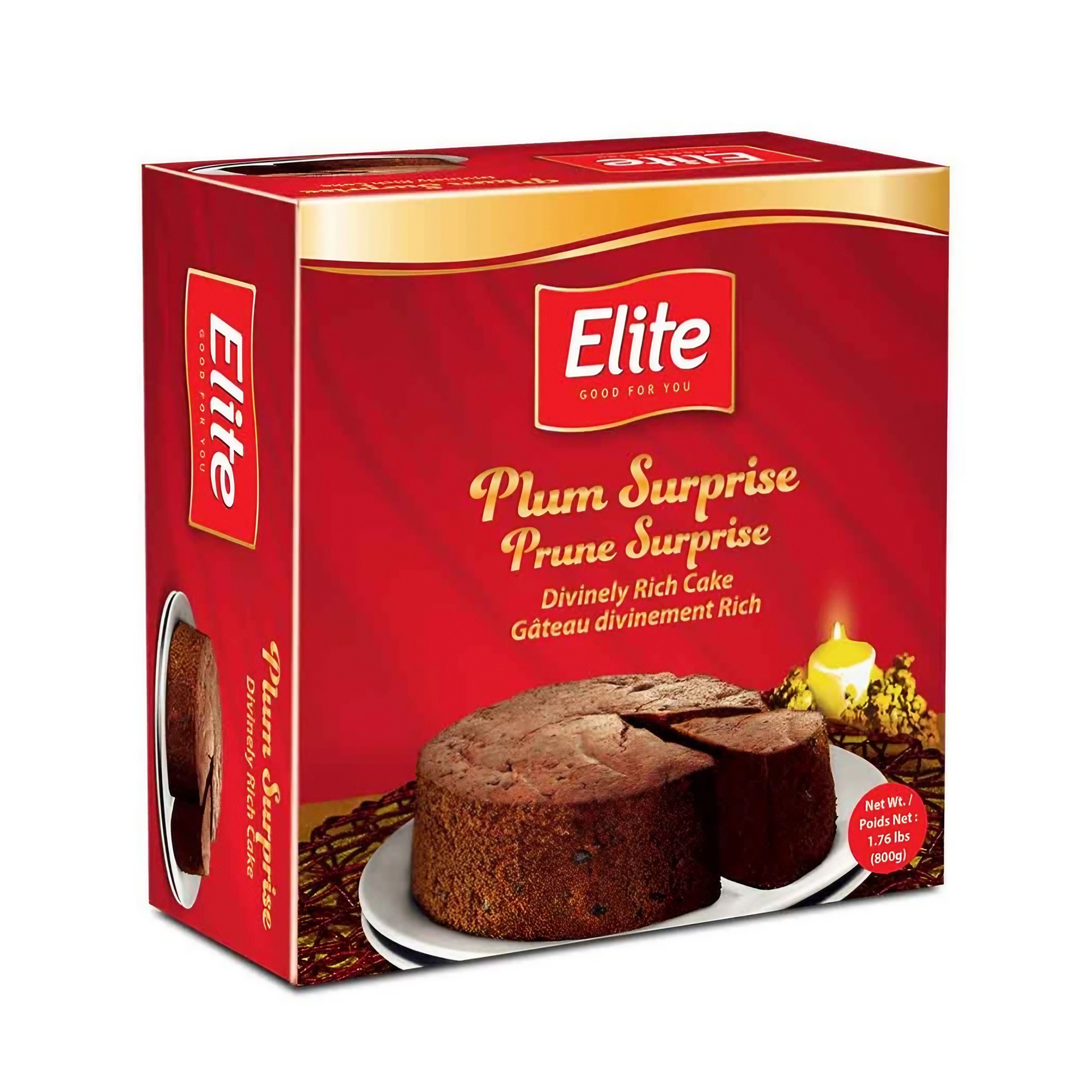 Elite Plum Cake 800g