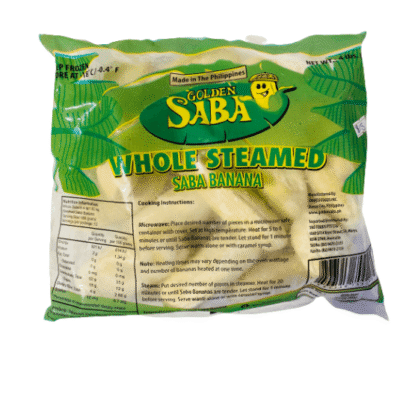 Saba Whole Steamed Banana 1.82Kg (4 LBS)