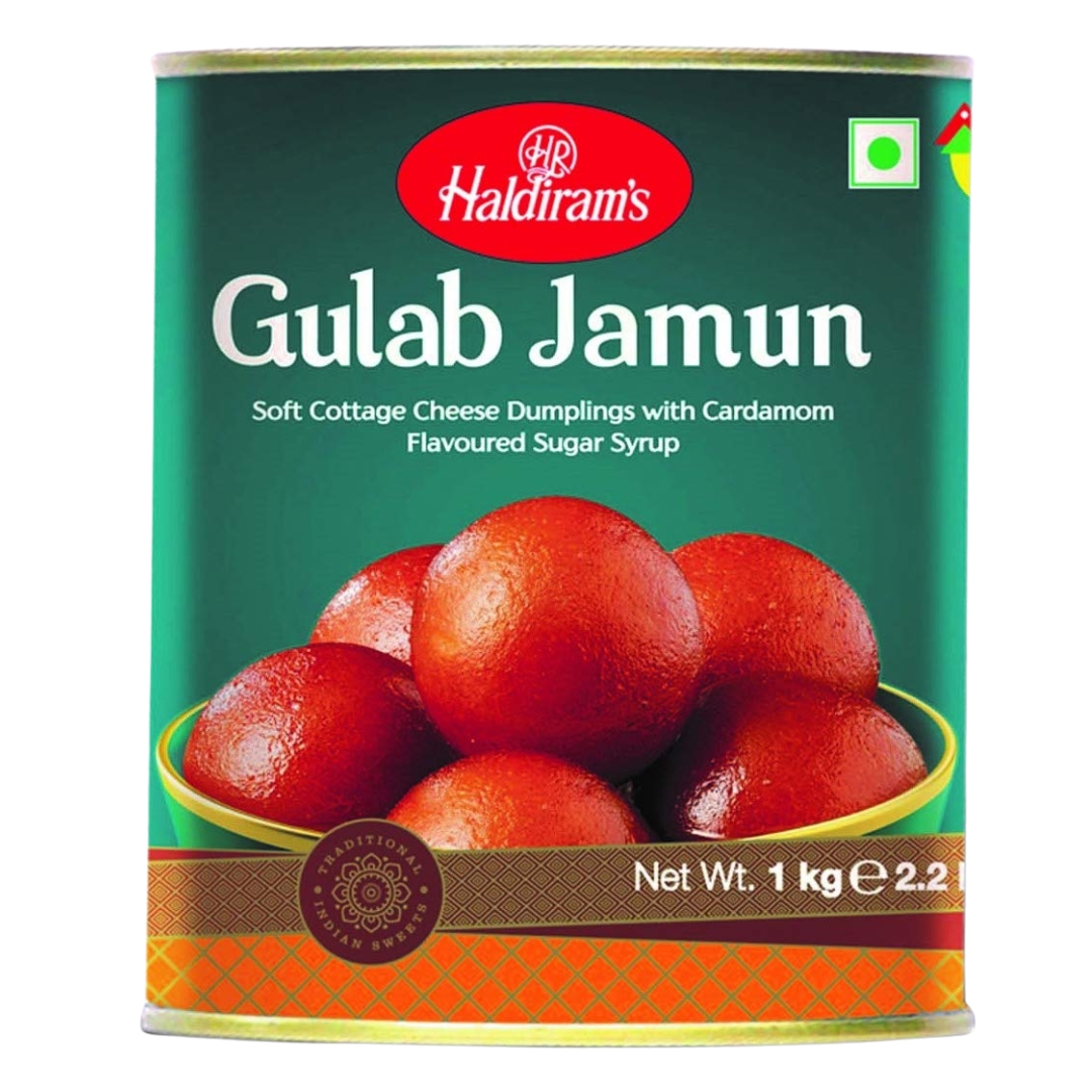 Haldirams Gulab Jamun 1kg Haldirams Gulab Jamun 1kg