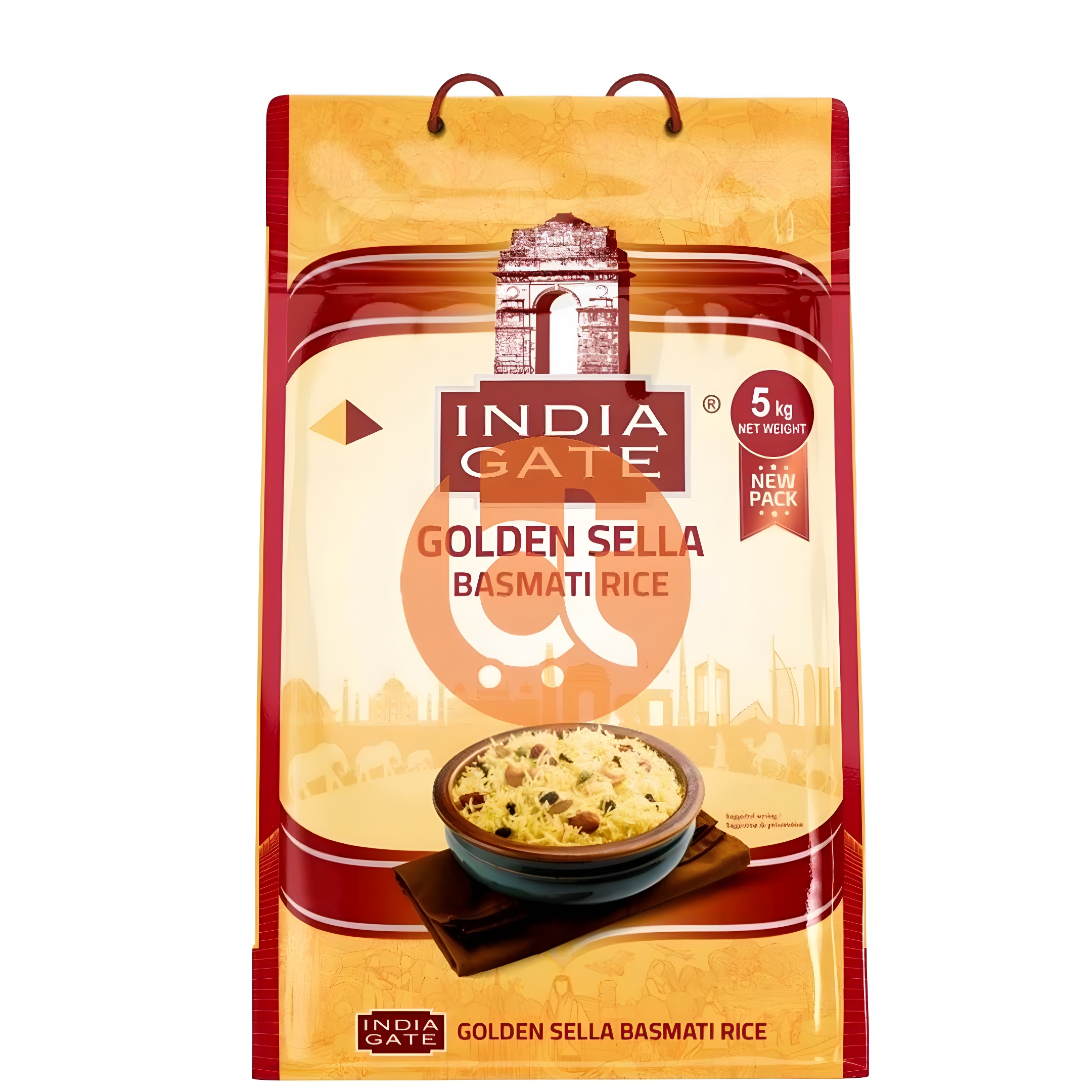 India Gate Golden Sella Basmati Rice 5kg