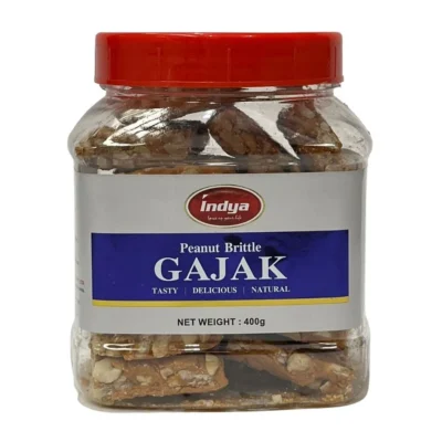 Gajak Peanut Brittle round Chikki Indya 400g