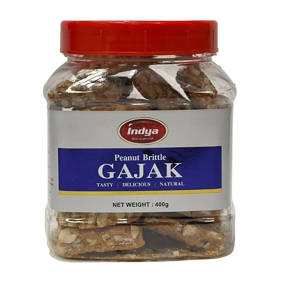 Gajak Peanut Brittle round Chikki Indya 400g