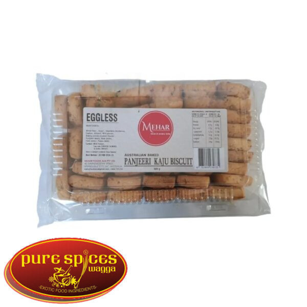 Mehar Panjeeri Kaju Biscuit Eggless 500g