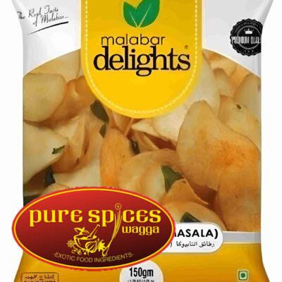 Malabar Delight Tapioca Chips Masala 150g