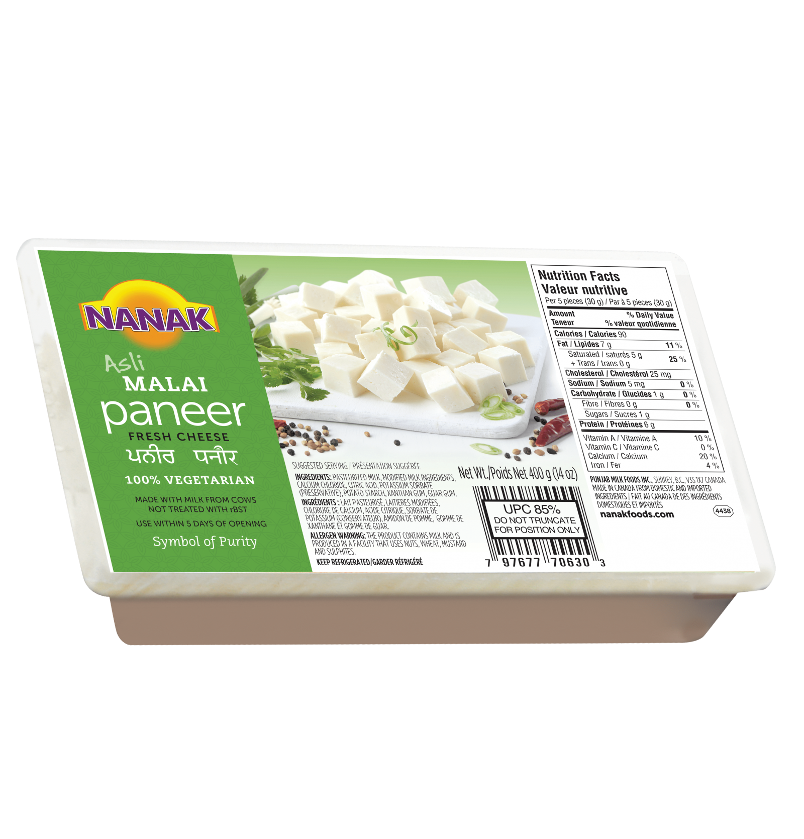 Nanak Paneer 400g