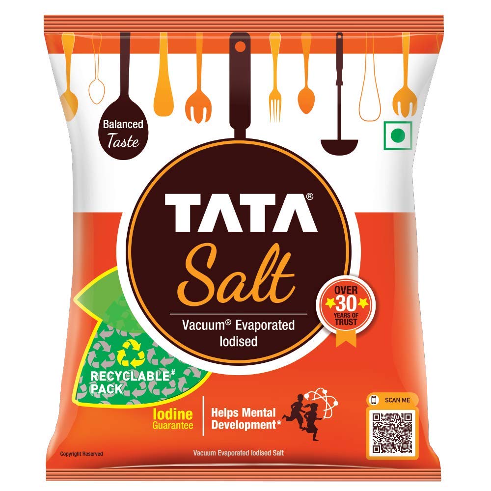TATA Salt (Iodised Sea) 1kg