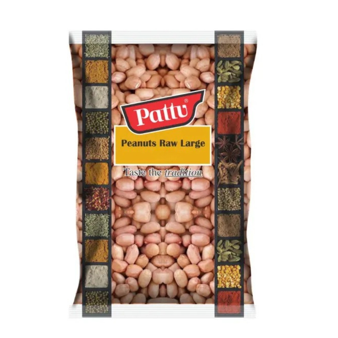 Pattu Peanuts Raw Large 500g