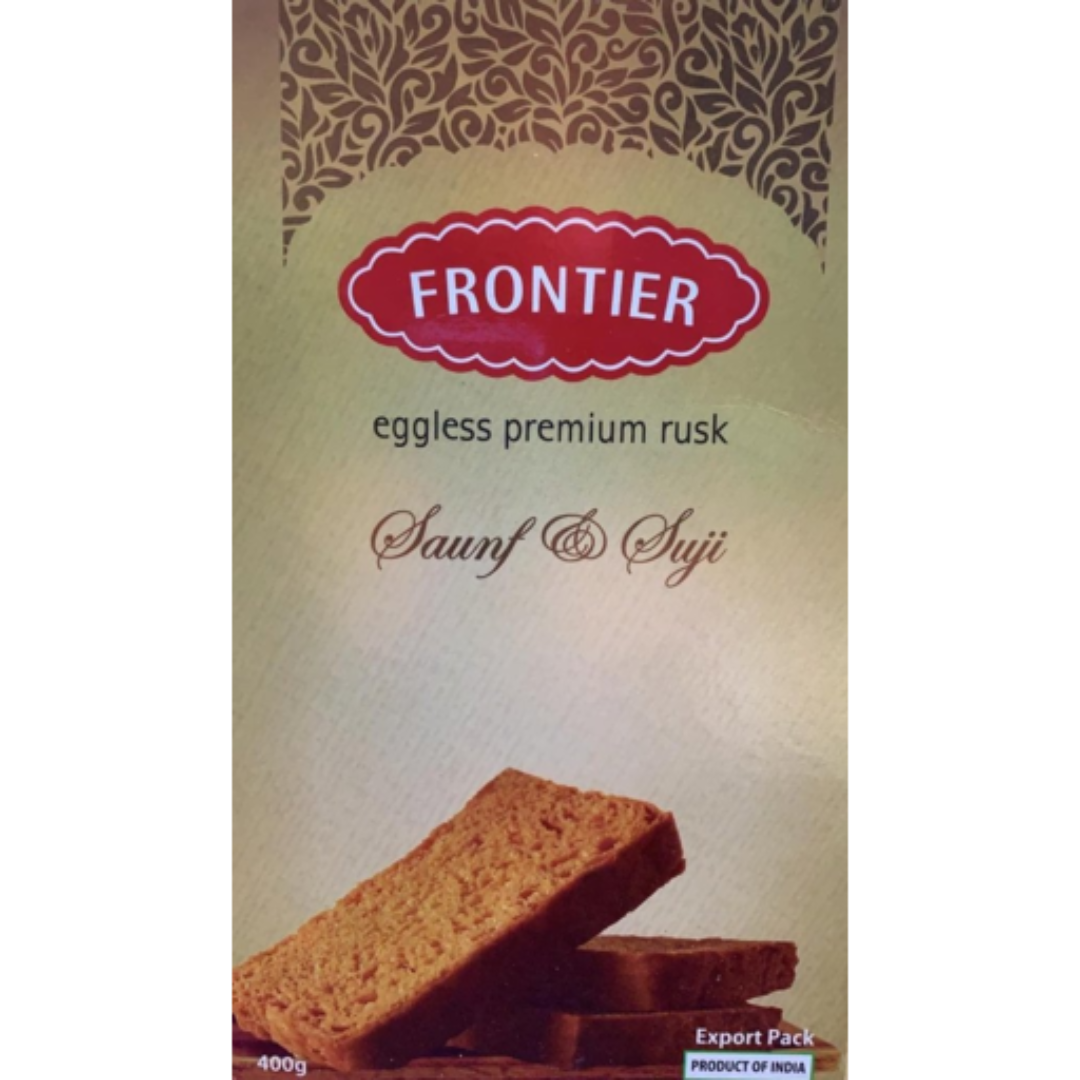 Frontier Eggless Premium Rusk 400g