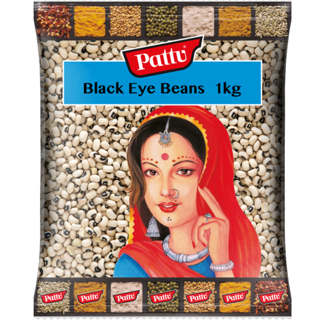 Pattu Black Eye Beans 1kg