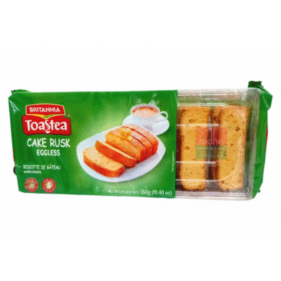Britannia Cake Rusk Eggless 550g