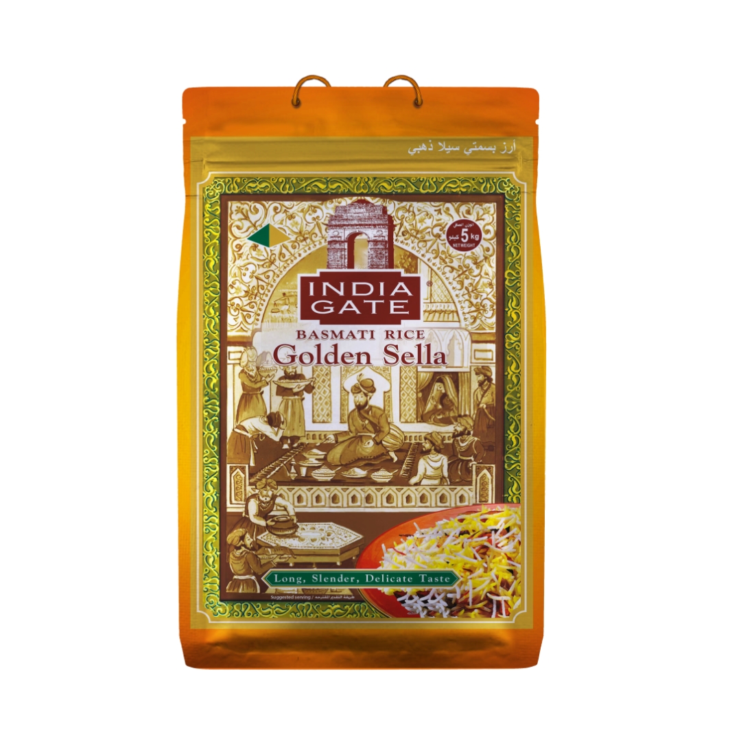 India Gate Golden Sella Rice 1kg
