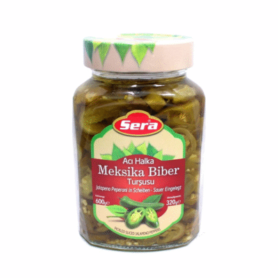 Sera Sliced Jalapeno Peppers in Brine 600g