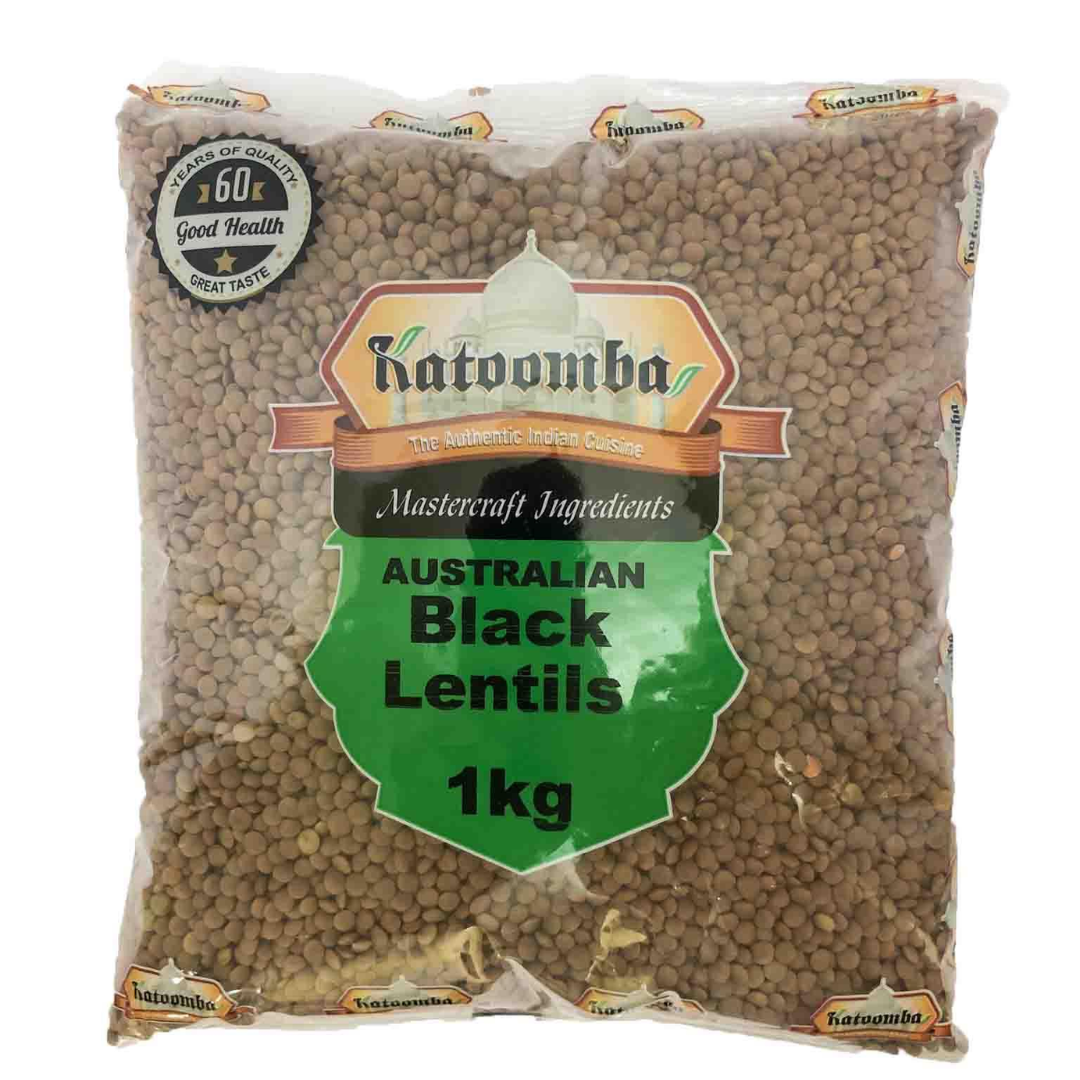 Katoomba Black Lentils 1kg
