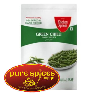 Kitchen Xpress Green Chilli IQF 312g