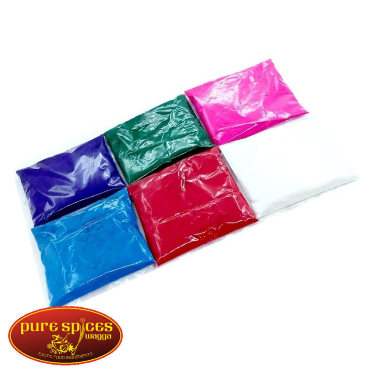 Poojawale Rangoli Color 50g 6pc