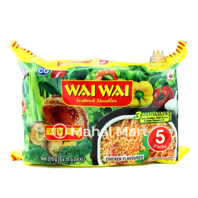 Wai Wai Noodles Chicken 5pk