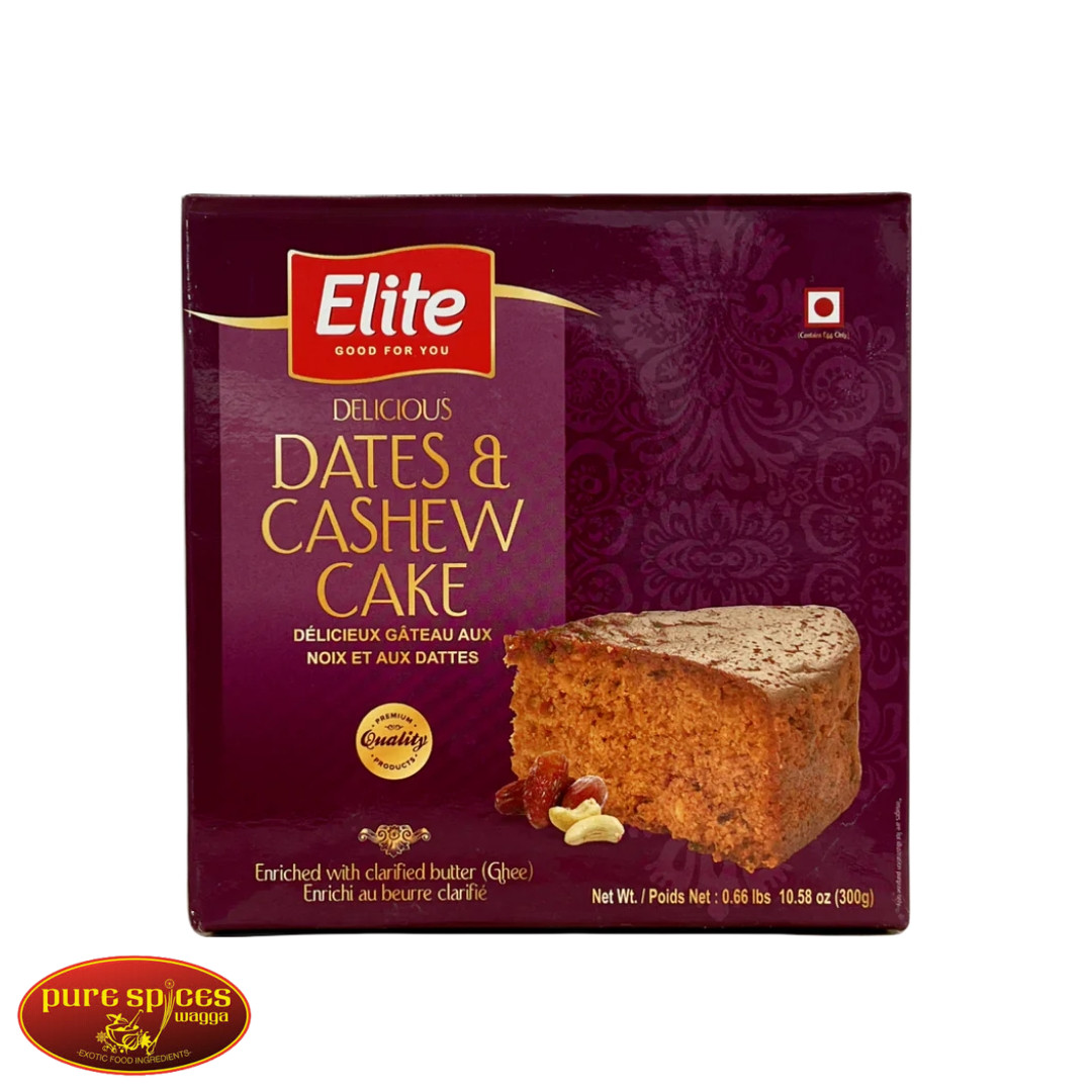 Elite Dates & Cashew Cake