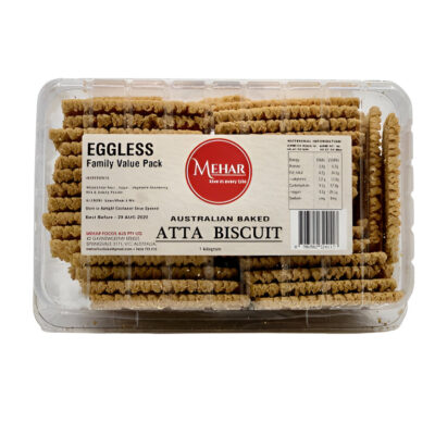 Mehar Eggless Desi Ghee Atta Biscuit 1kg
