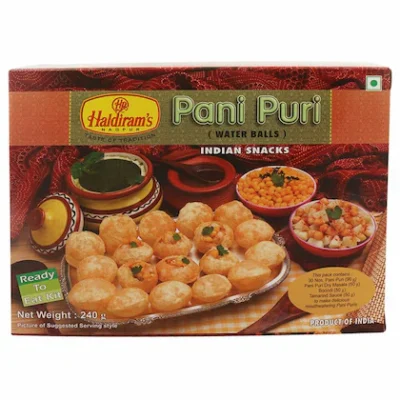 Haldiram Panipuri Kit with Tangy Water & Puris – Save $2.5
