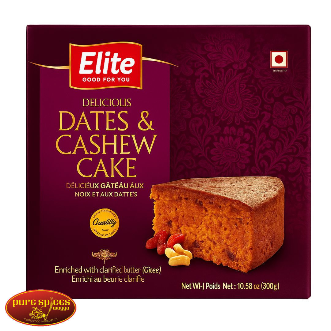 Elite Dates N Cashew Cake 300g Elite Dates N Cashew Cake 300g
